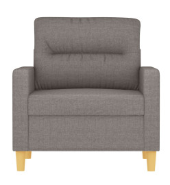 Fauteuil Taupe 60 cm Tissu