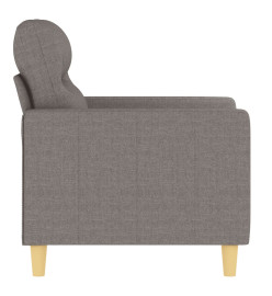 Fauteuil Taupe 60 cm Tissu