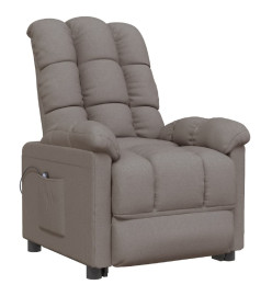 Fauteuil Taupe Tissu