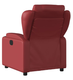 Fauteuil inclinable Rouge bordeaux Similicuir