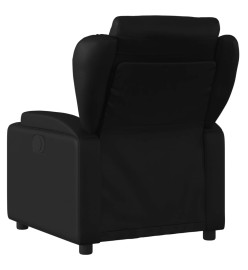 Fauteuil inclinable Noir Similicuir