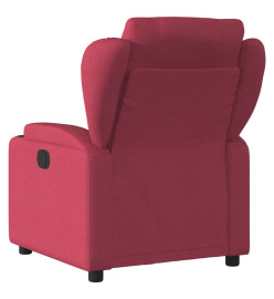 Fauteuil inclinable Rouge bordeaux Tissu