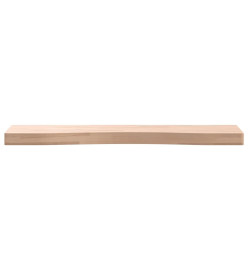 Dessus de bureau 80x(36-40)x4 cm bois massif de hêtre