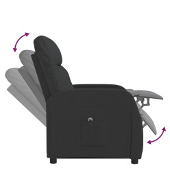 Fauteuil Noir Tissu