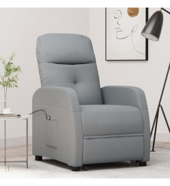 Fauteuil Gris clair Tissu