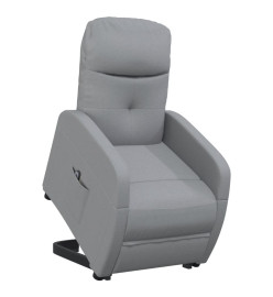 Fauteuil Gris clair Tissu