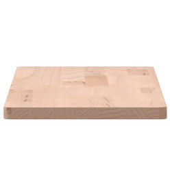 Étagère murale 60x20x1,5 cm bois massif de hêtre