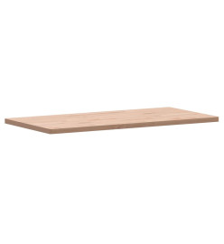 Dessus de table 100x50x2,5cm rectangulaire bois massif de hêtre