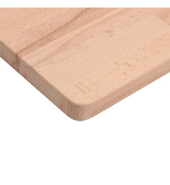 Étagère murale 100x20x1,5 cm bois massif de hêtre