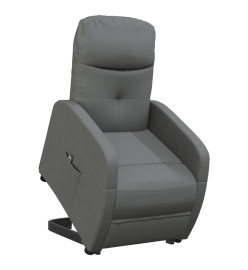 Fauteuil Gris foncé Tissu