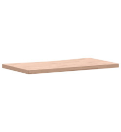 Dessus de bureau 110x(55-60)x4 cm bois massif de hêtre