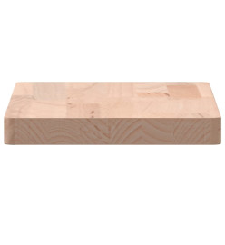 Étagère murale 40x20x2,5 cm bois massif de hêtre