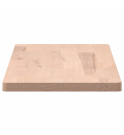 Étagère murale 80x20x1,5 cm bois massif de hêtre