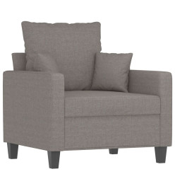 Fauteuil Taupe 60 cm Tissu