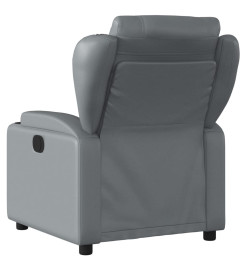 Fauteuil inclinable Gris Similicuir