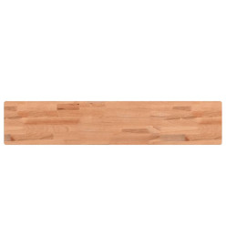 Étagère murale 100x20x2,5 cm bois massif de hêtre