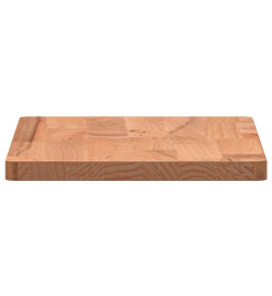 Étagère murale 40x20x1,5 cm bois massif de hêtre