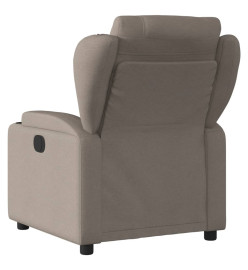 Fauteuil inclinable Taupe Tissu