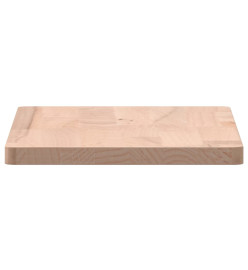 Étagère murale 40x20x1,5 cm bois massif de hêtre