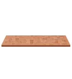 Comptoir de salle de bain 100x60x1,5 cm bois massif de hêtre