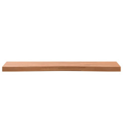 Dessus de bureau 100x(55-60)x4 cm bois massif de hêtre