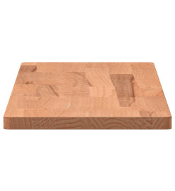 Étagère murale 80x20x1,5 cm bois massif de hêtre