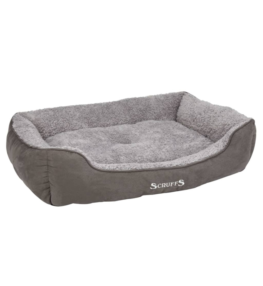 Scruffs Lit à boîte pour chien Cosy Gris XL