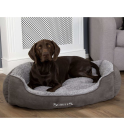 Scruffs Lit à boîte pour chien Cosy Gris XL