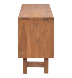 Meuble TV 110x30x50 cm Bois de teck massif