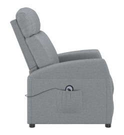 Fauteuil Gris clair Tissu