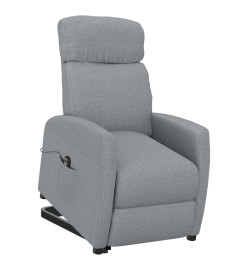 Fauteuil Gris clair Tissu