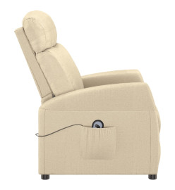 Fauteuil Crème Tissu