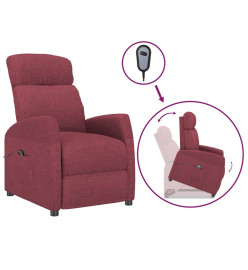 Fauteuil Rouge bordeaux Tissu