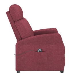 Fauteuil Rouge bordeaux Tissu