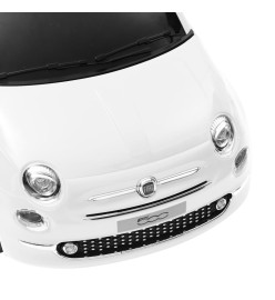 Voiture électrique pour enfants Fiat 500 Blanc