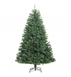 Sapin de Noël artificiel articulé 150 LED et boules 150 cm