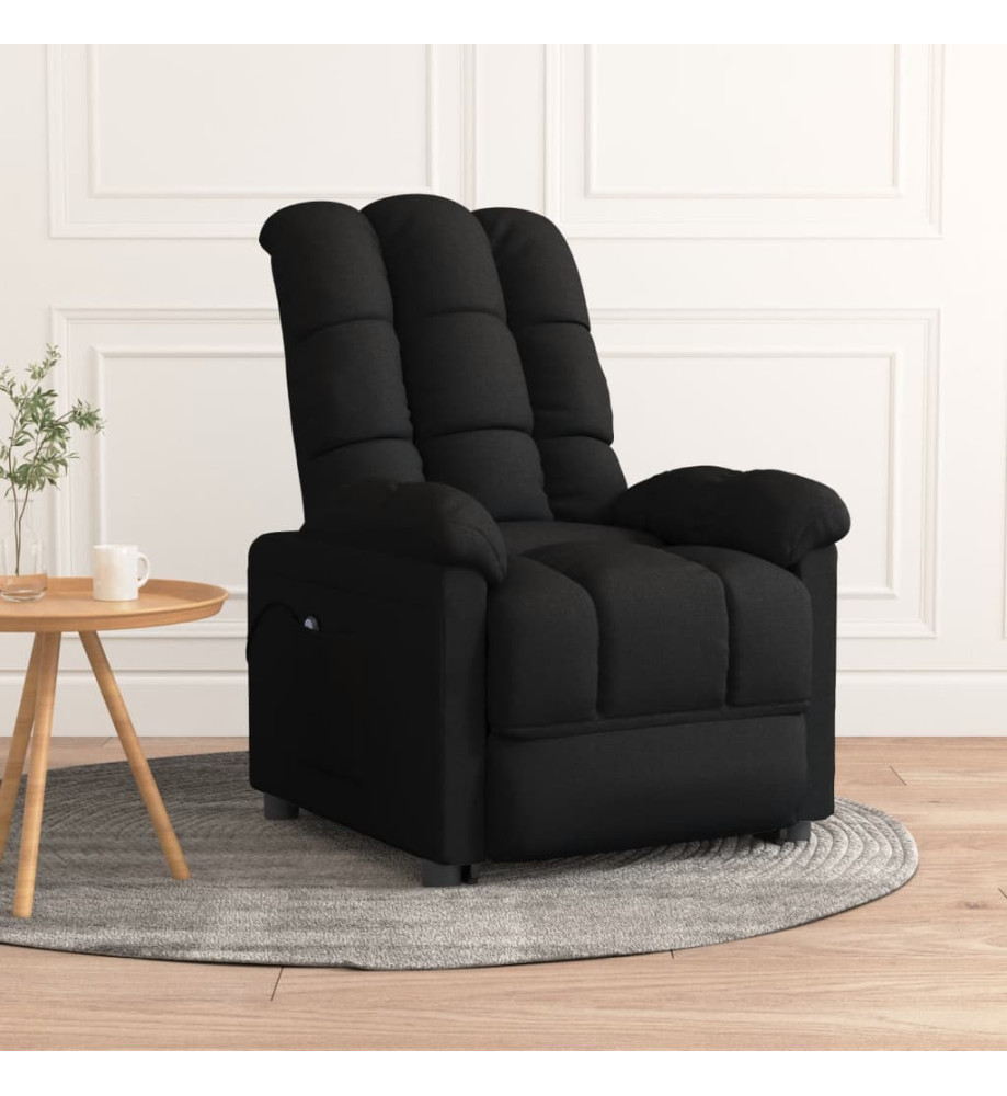 Fauteuil Noir Tissu