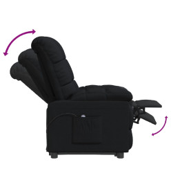 Fauteuil Noir Tissu