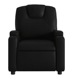 Fauteuil inclinable Noir Similicuir