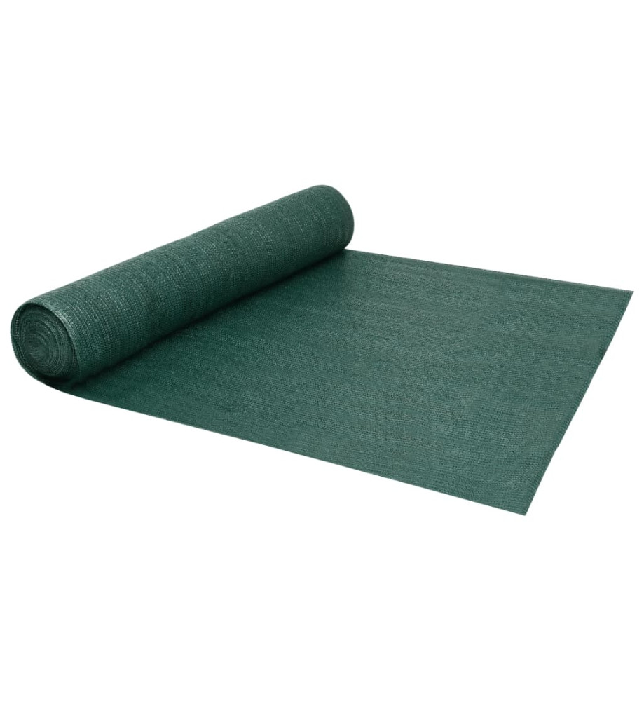 Filet brise-vue Vert 1,2x50 m PEHD 195 g/m²