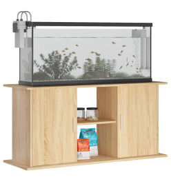 Support d'aquarium chêne sonoma 121x41x58 cm bois d'ingénierie