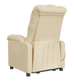 Fauteuil Crème Tissu