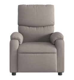 Fauteuil inclinable Taupe Tissu