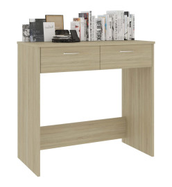 Bureau Chêne Sonoma 80x40x75 cm Aggloméré