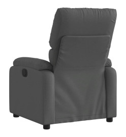 Fauteuil inclinable Gris foncé Tissu