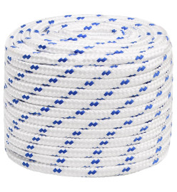 Corde de bateau Blanc 16 mm 25 m Polypropylène