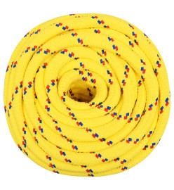 Corde de bateau Jaune 16 mm 100 m Polypropylène