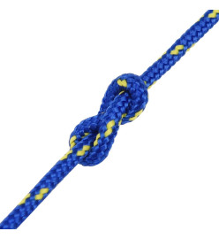 Corde de bateau Bleu 5 mm 50 m Polypropylène