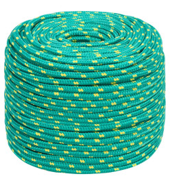 Corde de bateau Vert 8 mm 100 m Polypropylène