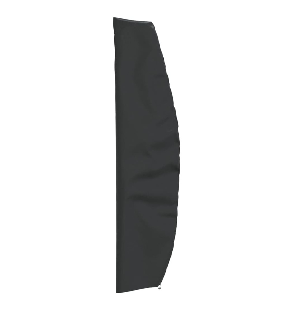 Housse de parapluie de jardin noir 265x50/70/40 cm oxford 420D